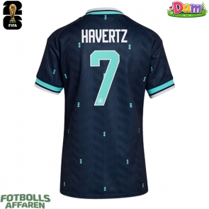 Tyskland Kai Havertz #7 Bortatröja Kvinnor VM 2026 Kortärmad